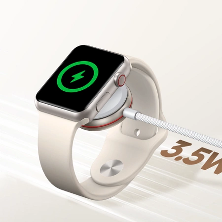 Joyroom ładowarka indukcyjna do Apple Watch 1.2m biały (S-IW011)
