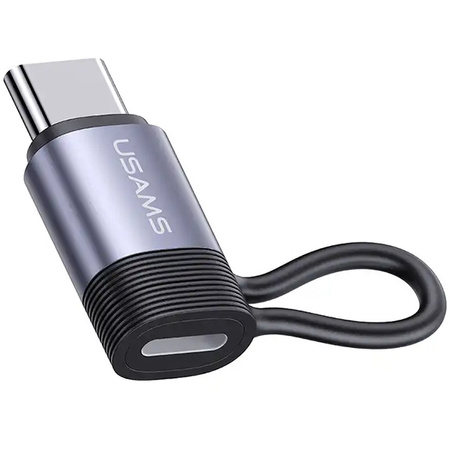 USAMS PRZEJŚCIÓWKA USB-C DO LIGHTNING 30W DO IPHONE 12 13 14 Z ALUMINIUM