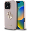 GUESS ETUI TPU DO IPHONE 16 PRO Z LOGO GRINDED BIG 4G SZYBKIE ŁADOWANIE