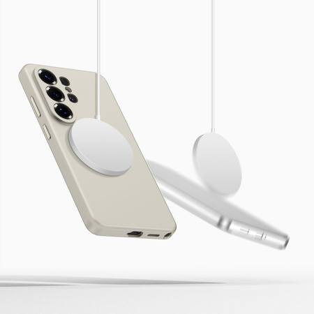 TECH-PROTECT SILICONE MAGSAFE GALAXY S26 ULTRA COSMIC LATTE