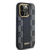 DKNY ETUI HARDCASE DO IPHONE 13 PRO 6.1 LEATHER CHECKERED MONO WZÓR