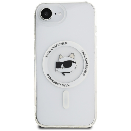 KARL LAGERFELD ETUI IML METAL CHOUPETTE HEAD DO MAGSAFE DO IPHONE 16E