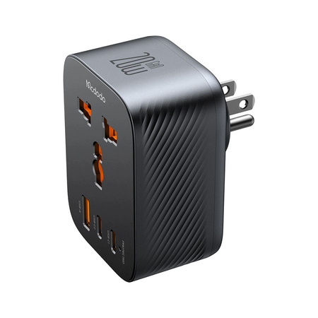 MCDODO PRZEJŚCIÓWKA ŁADOWARKA ADAPTER PODRÓŻNY WTYCZKA US 3 X USB-C USB-A
