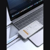 Kabel Dudao L25C USB-C - USB-C silikonowy 60W 1m - biały