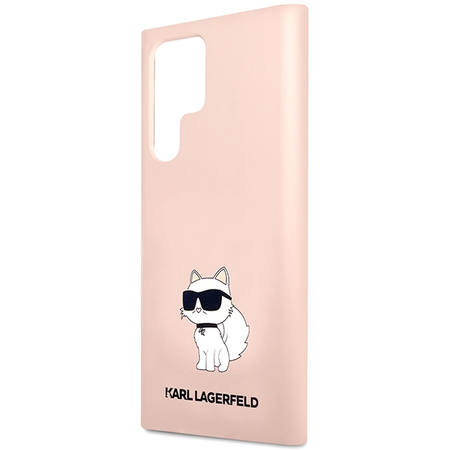KARL LAGERFELD ETUI HARDCASE DO SAMSUNG S23 ULTRA S918 SILICONE CHOUPETTE