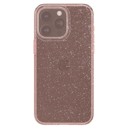 Spigen Liquid Crystal Glitter, rose quartz - iPhone 15 Pro