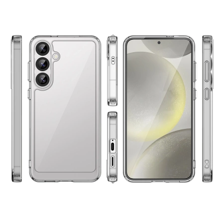 HURTEL ETUI SILIKONOWE OUTER SPACE CASE Z ŻELOWĄ RAMKĄ DO SAMSUNG GALAXY
