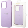 Guess GUHCP14LPSASBPU iPhone 14 Pro 6,1" fioletowy/purple Saffiano Strap