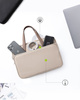 INNOSTYLE DAMSKA TORBA NA LAPTOPA 15 6 16 WODOODPORNA OMNIPROTECT BEŻOWA