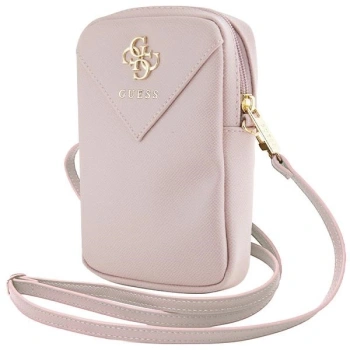 Guess Torebka GUWBZPGSTEGPróżowy/pink Zip Triangle 4G
