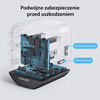 USAMS ŁADOWARKA SIECIOWA 3 PORTY 20W 2XUSB 1XUSB-C DO TABLETÓW SMARTFONÓW