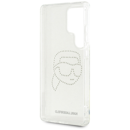 KARL LAGERFELD ETUI RHINESTONES KARL HEAD LOGO DO SAMSUNG GALAXY S25 ULTRA