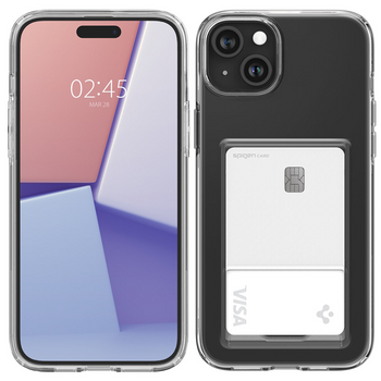 Spigen Crystal Slot, crystal clear - iPhone 15 Plus