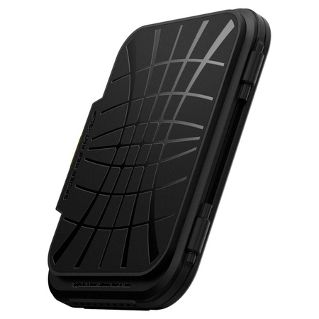 SPIGEN LOCK FIT MAGSAFE UNIVERSAL MAGNETIC CARD HOLDER BLACK