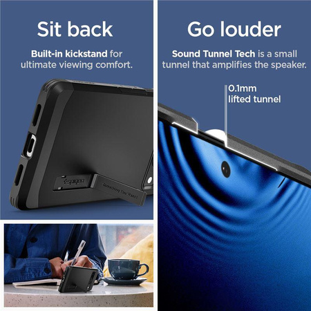 SPIGEN TOUGH ARMOR GOOGLE PIXEL 7 PRO BLACK