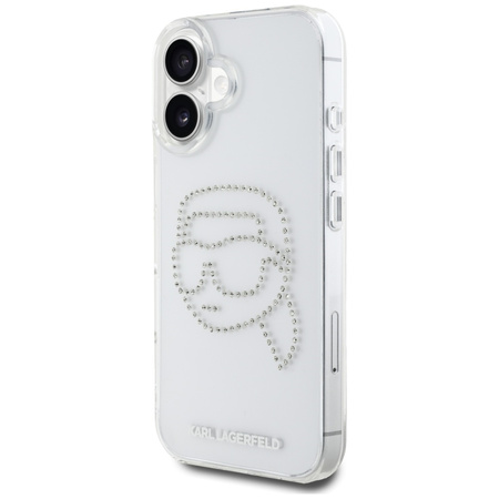 KARL LAGERFELD ETUI IML RHINESTONES KARL HEAD DO IPHONE 16 OCHRONA