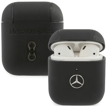 Etui Mercedes MEA2CSLBK na AirPods 1/2 - czarne Electronic Line