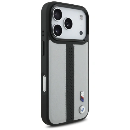 BMW ETUI CASE POKROWIEC DO MAGSAFE IPHONE 17 PRO M PERFORATED STRIPE LOGO