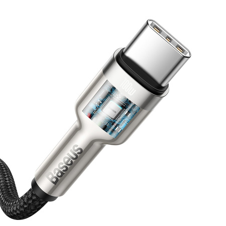 BASEUS KABEL USB-C DO USB-C 100W 2M DO ŁADOWANIA TELEFONÓW 2M 100W SZYBKO