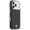 Etui BMW Sign Full Wrapped Metal MagSafe do iPhone 17 Pro czarny