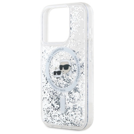 KARL LAGERFELD ETUI HARDCASE TRANSPARENTNE DO IPHONE 15 PRO MAX 6.7