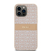 DKNY ETUI HARDCASE DO IPHONE 14 PRO LEATHER MONO STRIPE Z CHRONIĄCĄ POWŁOKĄ