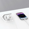 USAMS ADAPTER SIECIOWY 2XUSB-C 65W DO MAGSAFE PD3.0 QC3.0 SZYBKIE ŁADOWANIE