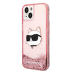 Karl Lagerfeld KLHCP14MLNCHCP iPhone 14 Plus 6,7" różowy/pink hardcase Glitter Choupette Head