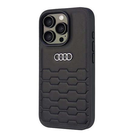 AUDI SYNTHETIC LEATHER CASE DO IPHONE 16 PRO 6.3 OCHRONA NAJWYŻSZEJ