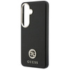 Etui Guess Rhinestone Round Logo MagSafe do Samsung Galaxy S26 czarny