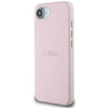 GUESS ETUI GRAINED RING DO MAGSAFE DO IPHONE 16E Z WYTRZYMAŁYM MATERIAŁEM