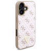 GUESS ETUI DO IPHONE 16 6.1' HARDCASE NEW 4G TRIANGLE Z METALOWYM LOGO