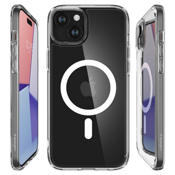 SPIGEN CRYSTAL HYBRID MAG MAGSAFE IPHONE 15 PRO MAX FROST CLEAR