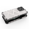 Honeycomb etui iPhone 14 Pro pancerny hybrydowy pokrowiec niebieskie