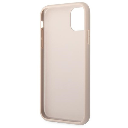 GUESS ETUI HARD CASE DO IPHONE 11 6,1 XR 4G CHARMS COLLECTION Z LOGO ZŁOTYM