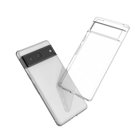 Ultra Clear 0.5mm etui do Google Pixel 7a cienki pokrowiec przezroczyste