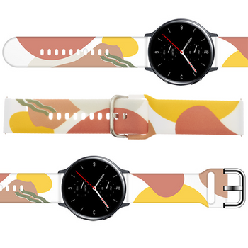 Strap Moro opaska do Samsung Galaxy Watch 42mm silikonowy pasek bransoletka do zegarka wzór 7