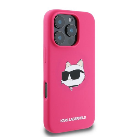KARL LAGERFELD CASE DO IPHONE 16 PRO MAX 6.9 DO MAGSAFE HARDCASE SILIKONOWE