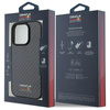 Red Bull RBHMP16X24CFILSK iPhone 16 Pro  Max 6.9 hardcase czarny/black Carbon Fiber Shiny Logo MagSafe