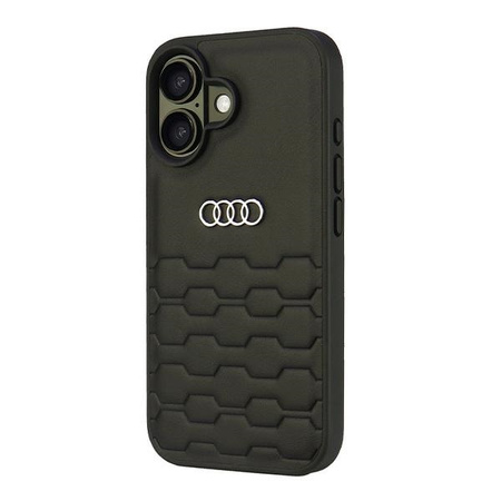 AUDI DO MAGSAFE HARDCASE DO IPHONE 16 6.1 POKROWIEC Z SYNTHETYCZNEJ SKÓRY