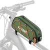 Torba rowerowa Rockbros 30120045001 ROAD TO SKY na górną rurę ramy wodoodporna 0,7L - zielona