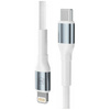 Kabel 3MK Hyper Cable N-SERIES USB-C do  Lightning 50cm PD 3.0 9V/3A 27W biały