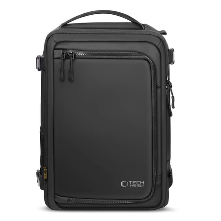TECH-PROTECT DEFENDER S50 RYANAIR & WIZZAIR TRAVEL LAPTOP CABIN BACKPACK 20L 40x20x25 BLACK