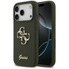 Etui Guess Silicone Big 4G Script do     iPhone 17 Pro Max khaki