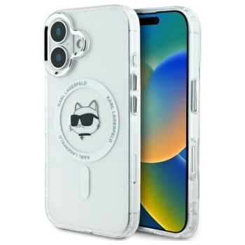 KARL LAGERFELD ETUI HARDCASE DO IPHONE 16 PLUS 6.7 DO MAGSAFE METAL