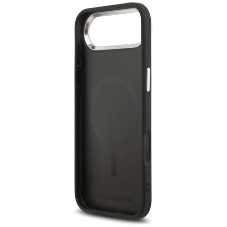 Etui Karl Lagerfeld Silicone Karl Head 3D do AirPods Pro 3 czarny