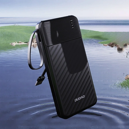 DUDAO POWERBANK K11 PRO 20000MAH Z WBUDEDOWNYMI KABLAMI DO TELEFONÓW