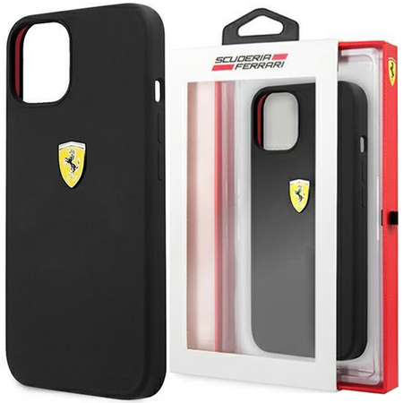 Ferrari FESSIHCP13XBK iPhone 13 Pro Max 6,7" czarny/black hardcase Silicone