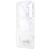 Etui Guess GUHCS23SPCUMAH S23 S911 - białe Marble