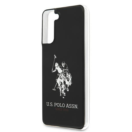 Etui U.S. Polo Assn. Shiny Big Logo na Samsung Galaxy S21 - czarne